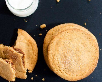 Spicy Chocolate-Filled Peanut Butter Cookies