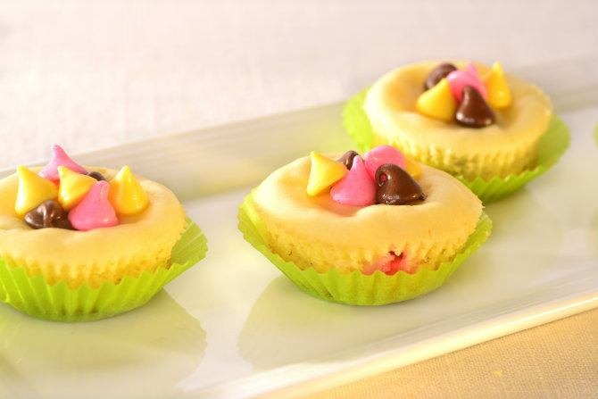 Springtime Cheesecake Nibbles