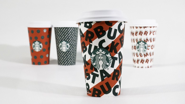 starbucks holiday cups