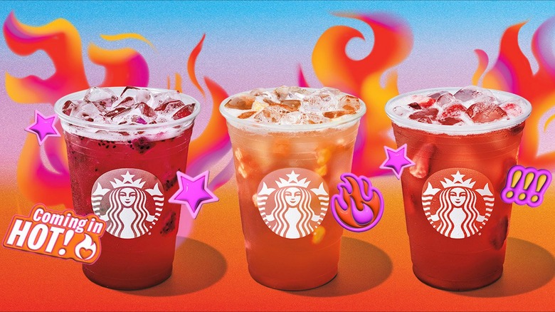 Starbucks spicy lemonade refreshers