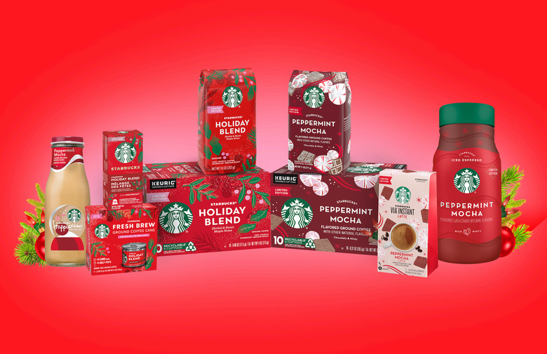 starbucks peppermint mocha