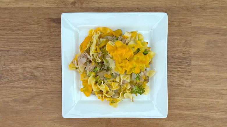 Tuna noodle casserole