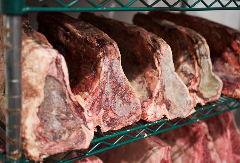 Some dry-age their steaks