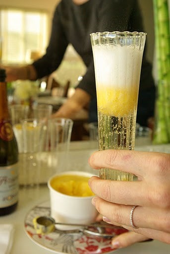 Prosecco on ice