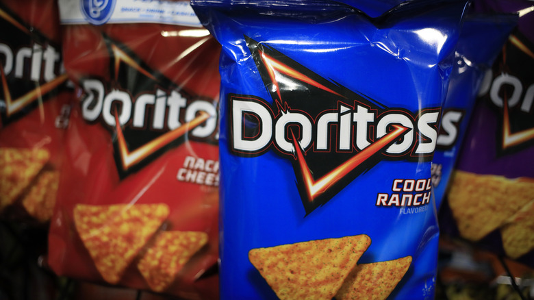 Bags of Doritos
