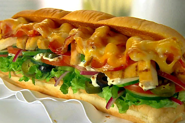 1) Chicken & Bacon Ranch Melt