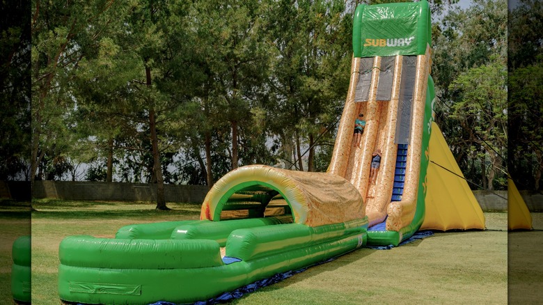 Subway Dip N' Slide
