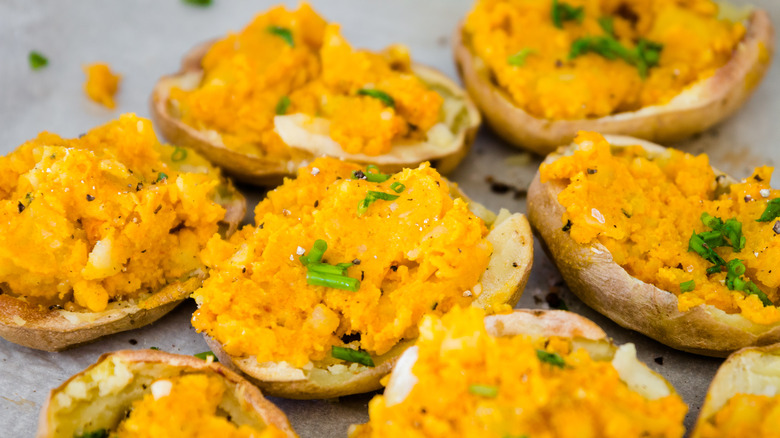 Deviled potatoes