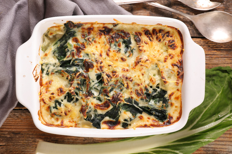swiss chard gratin