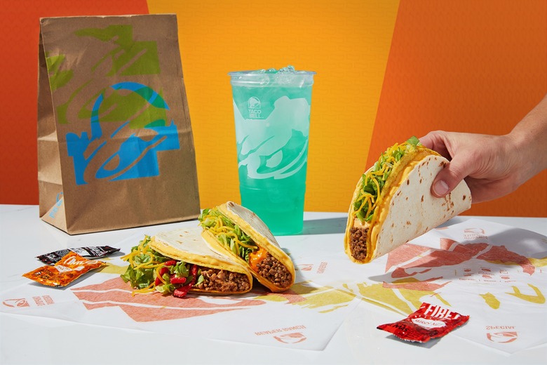 taco bell double stacked tacos