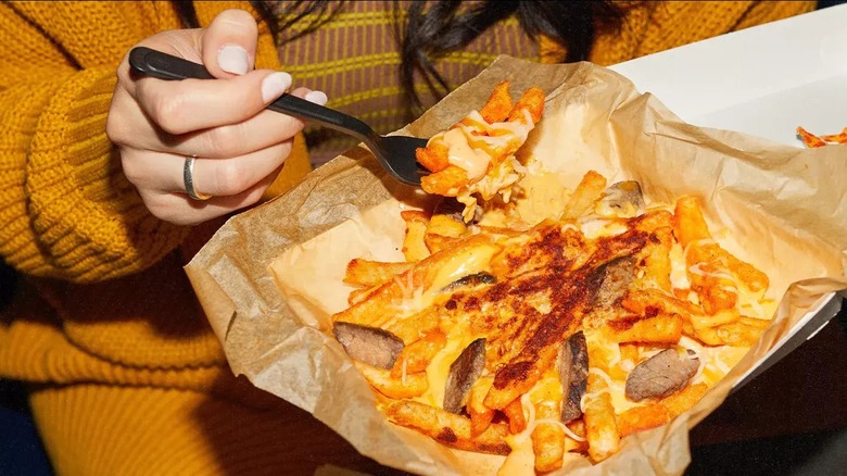 Taco Bell nacho grilled cheese fries
