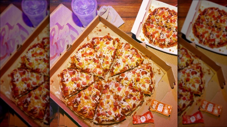 Taco Bell Mexican pizzas comparsion