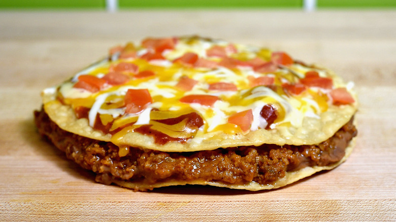 Taco Bell Mexican pizza