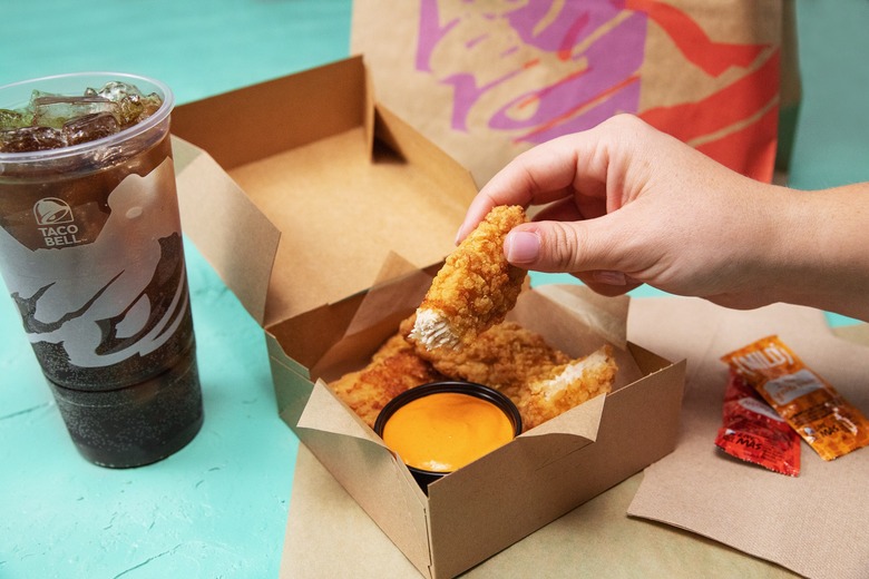 taco bell crispy tortilla chicken strips