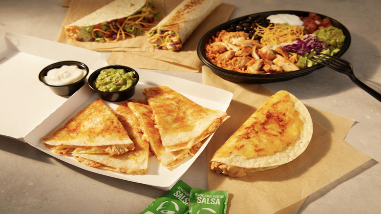Cantina Chicken Taco Bell quesadilla