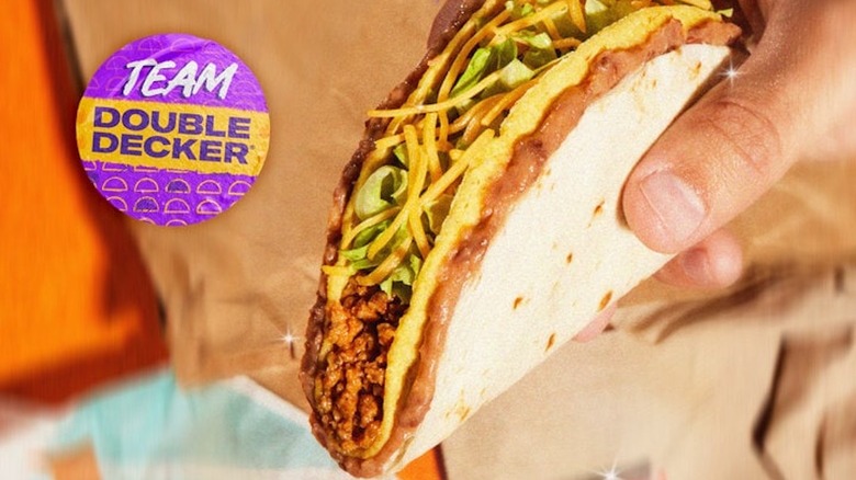 Taco Bell Double Decker Taco