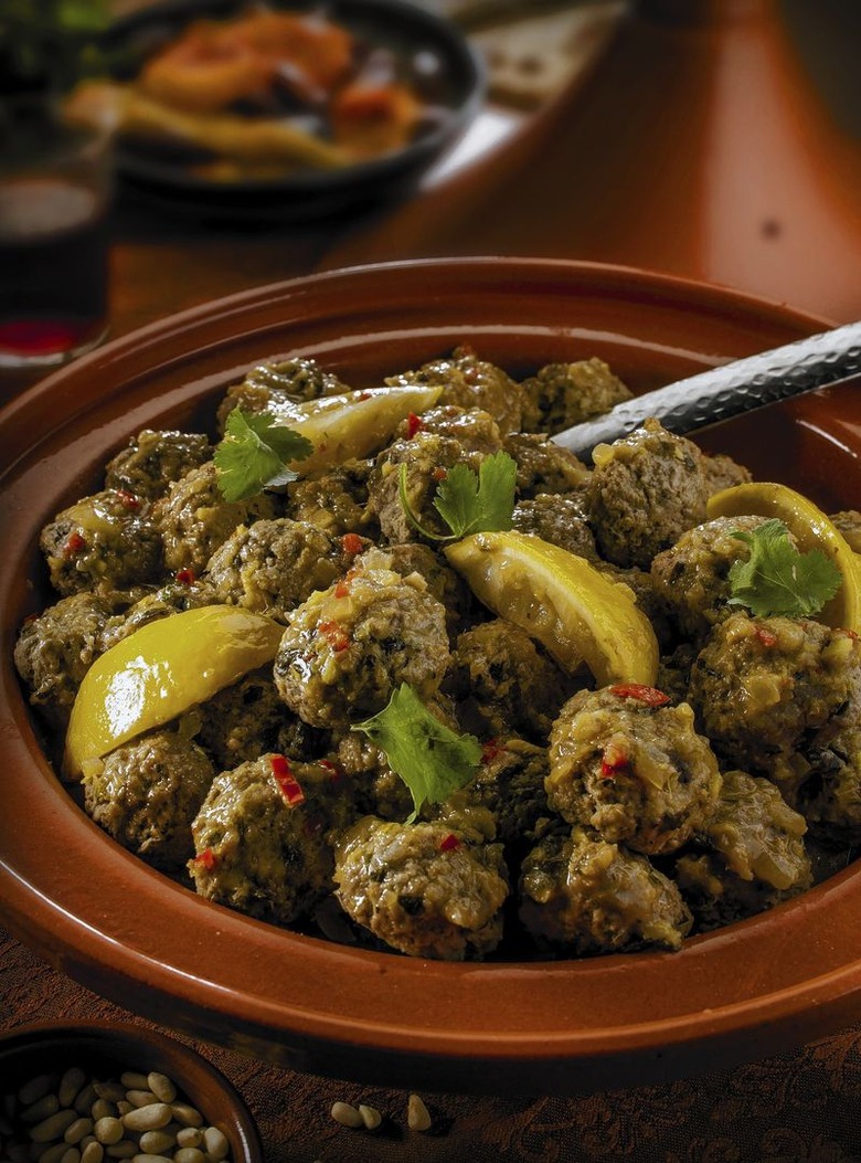 Tagine of Kefta With Lemons and Spices recipe - The Daily Meal