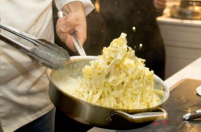 Tagliatelle with Citrus Sauce
