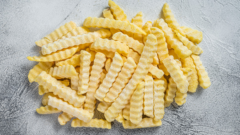 frozen crinkle cut fries