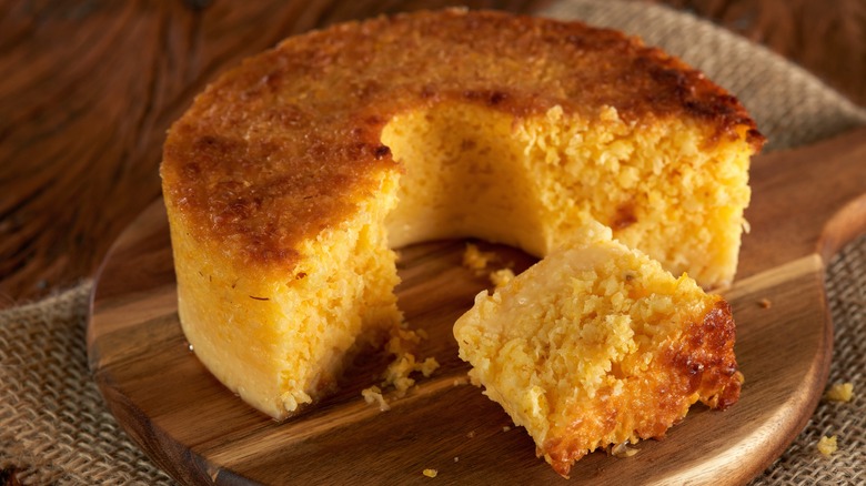 cake made with brown butter