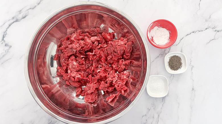 beef in a bowl 