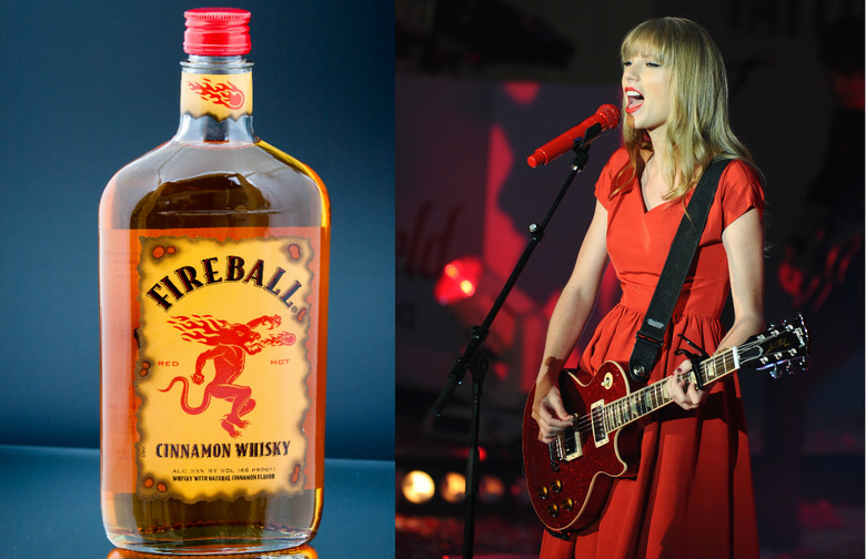 taylor swift fireball shot