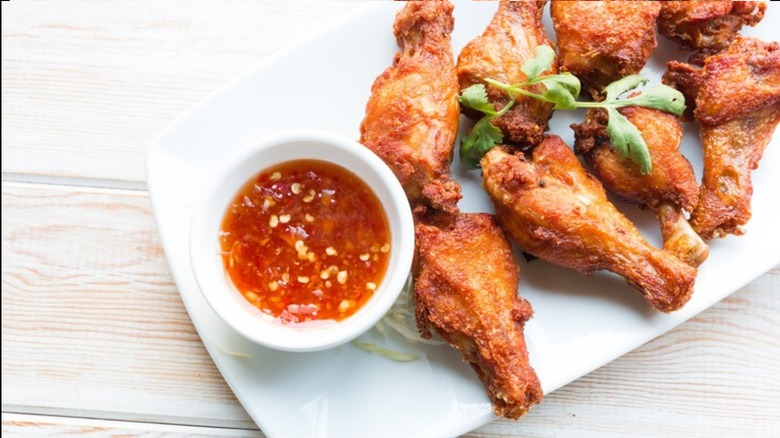 Thai chicken wings