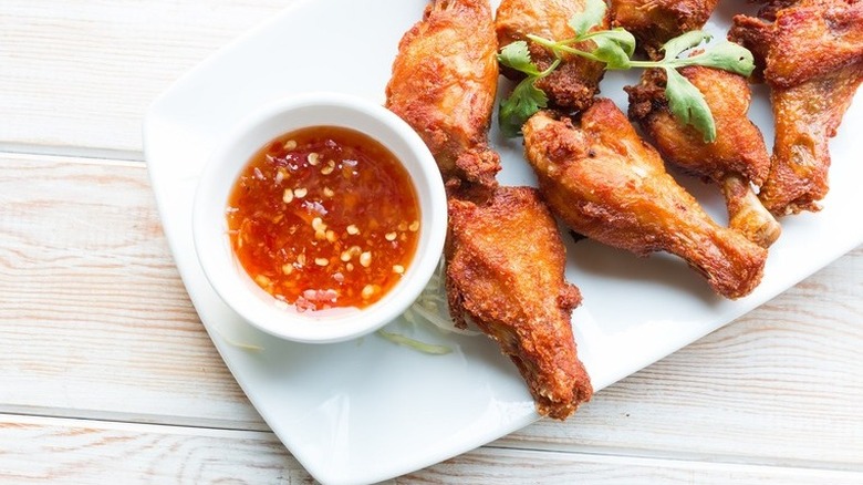 Thai chicken wings