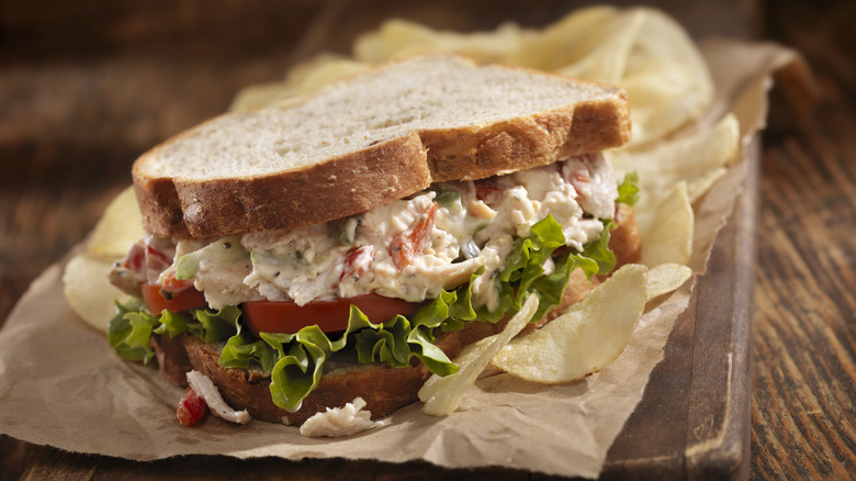 chicken salad sandwich