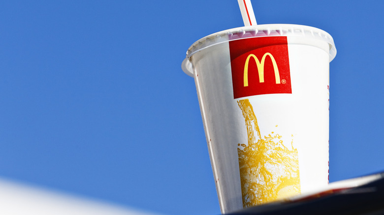 McDonald's soda cup
