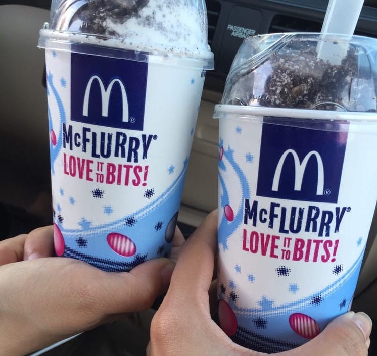 BEST: McDonald's Oreo McFlurry