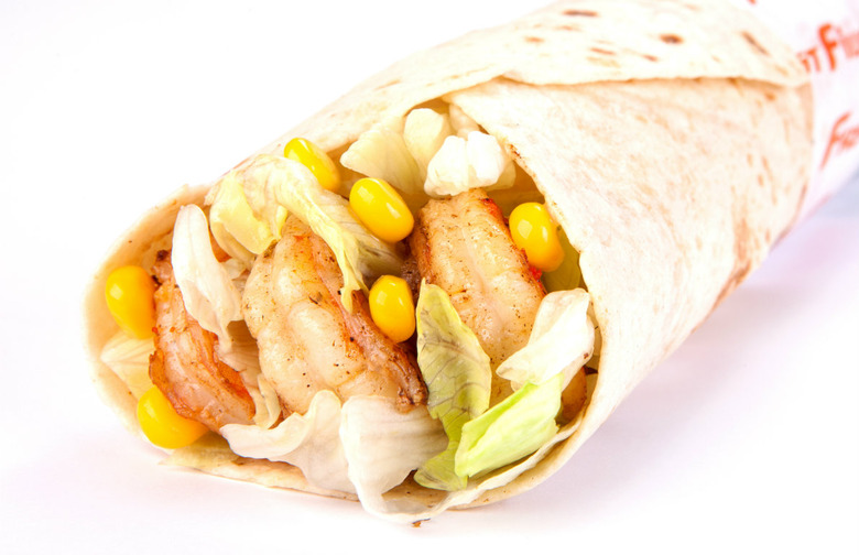 Shrimp Burrito 