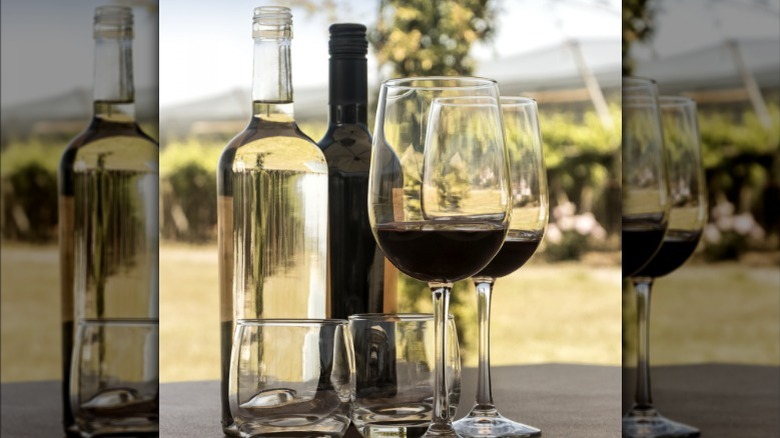 Wine glasses  