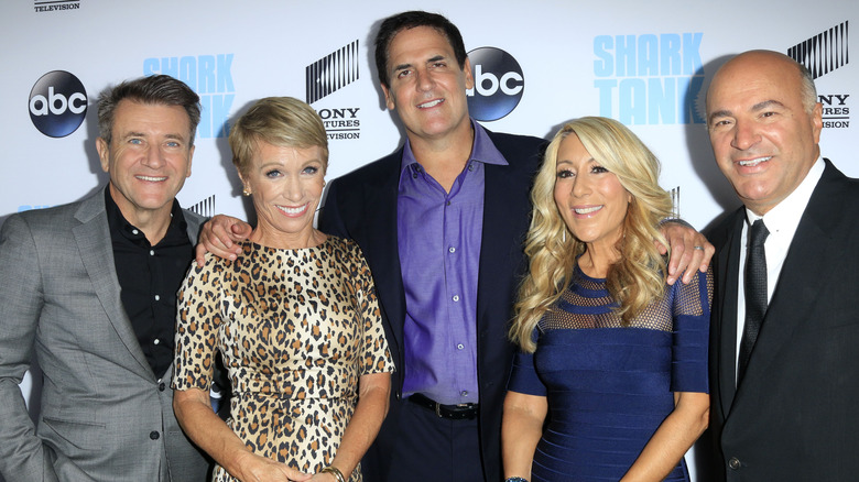 Shark Tank cast on red carpet