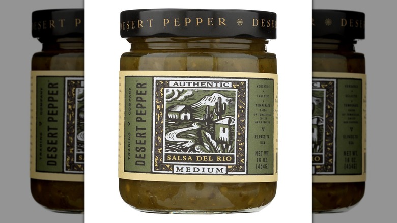 Desert Pepper Salsa Jar