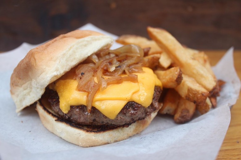#22 Sebastian's Steakhouse Burger, Brindle Room (New York City, New York)