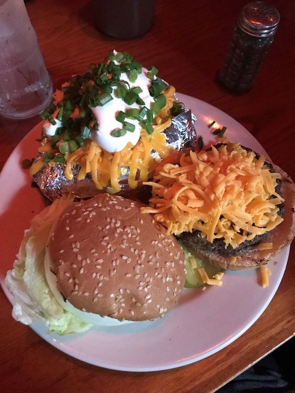 #8 Cheeseburger, Port of Call (New Orleans, Louisiana)