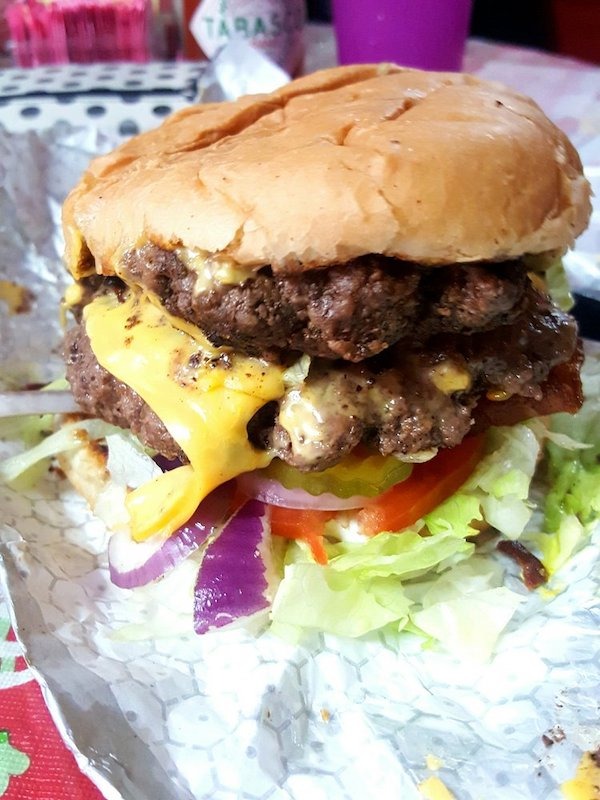 #83 Double Meat Cheeseburger, Lankford Grocery (Houston, Texas)