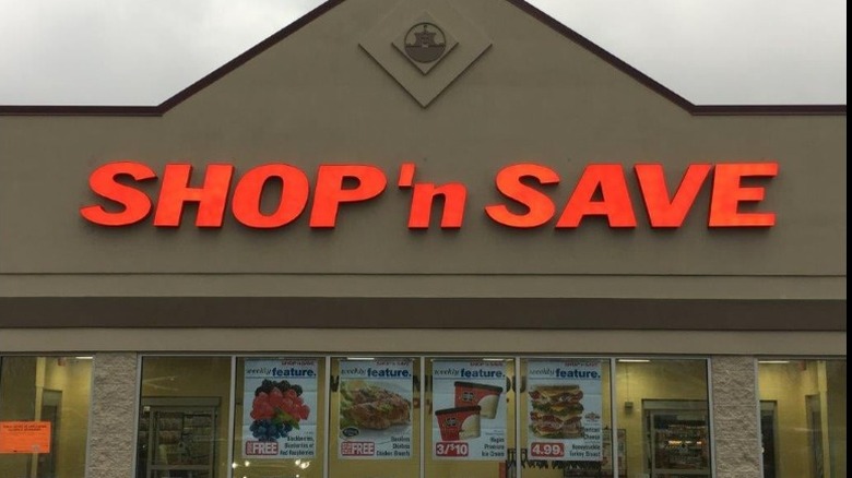 SHOP 'n SAVE storefront