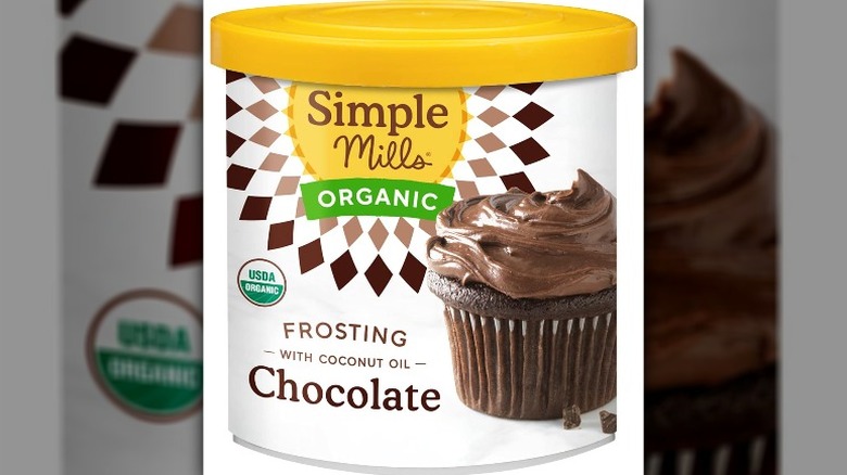 Simple Mills chocolate frosting