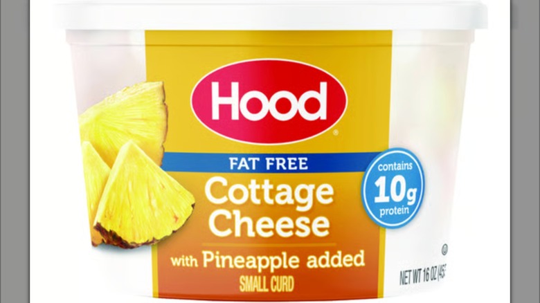 HP Hood Fat Free Cottage Cheese with Added Pineapple