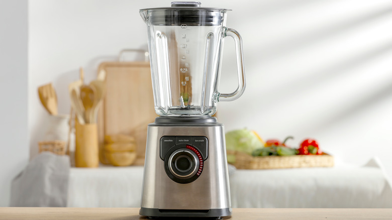 Blender on a counter