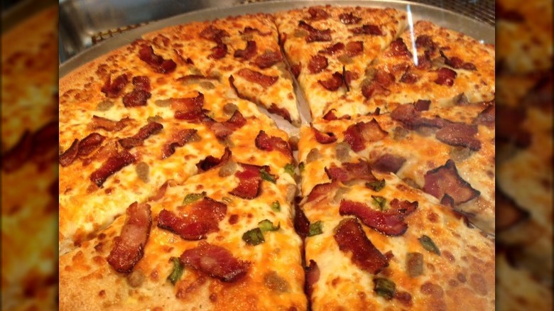Casey's breakfast pizza