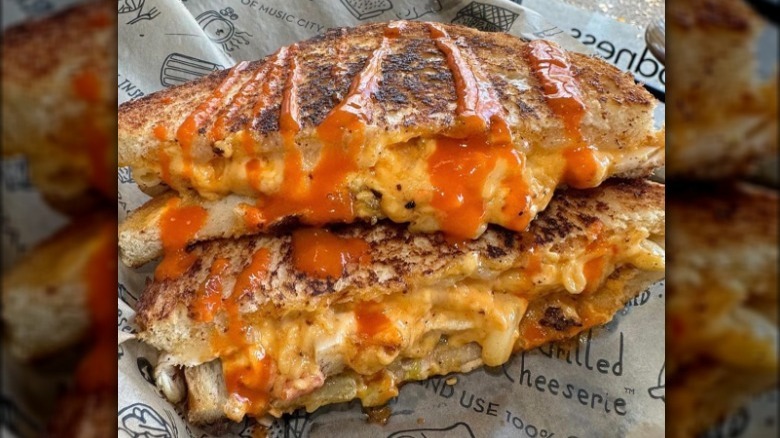 The Grilled Cheeserie sandwich