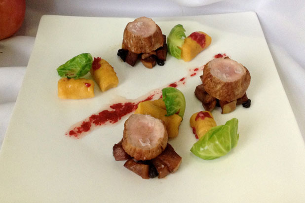 Spiced Pork Loin by chef Adam Bordonaro