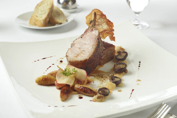 Oven Roasted Rack of Pork by chef Anne Callaghan