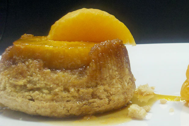 Persimmon Upside-Down Cake by chef Ashley Weaver