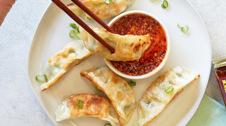 trader joe's chicken potstickers