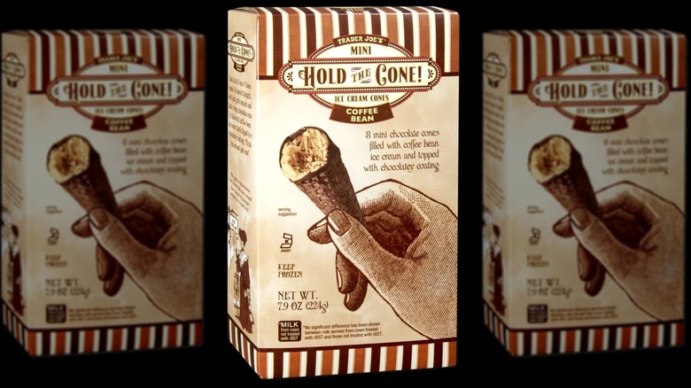 coffee hold the cone