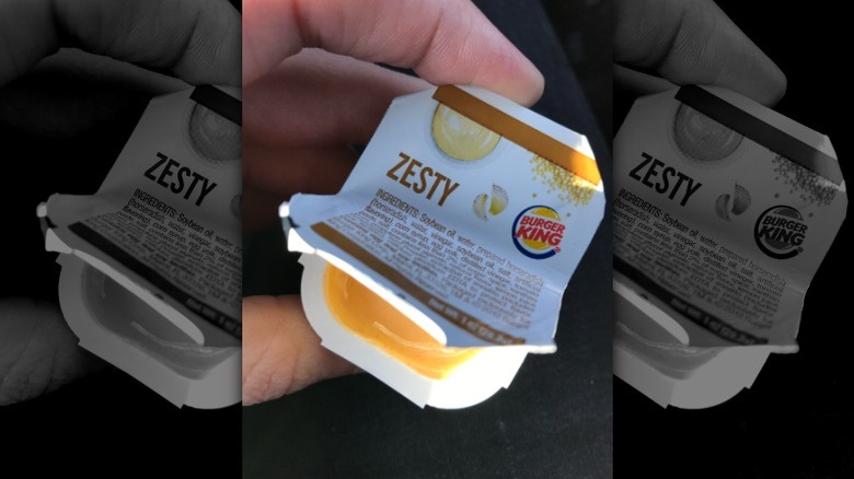 Burger King zesty sauce